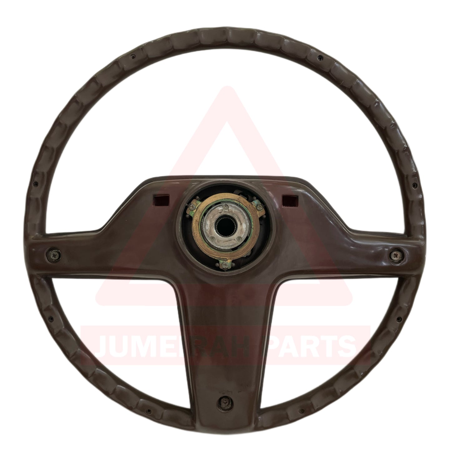 60 Series 3 Spoke Steering Wheel - Brown