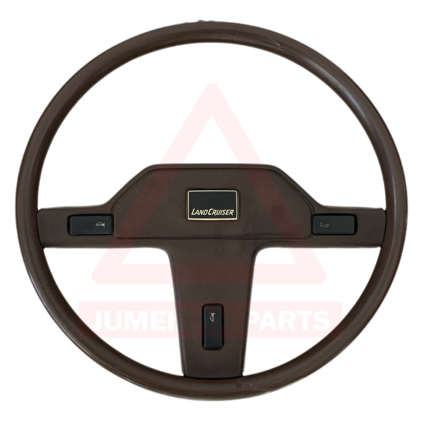 60 Series 3 Spoke Steering Wheel - Brown