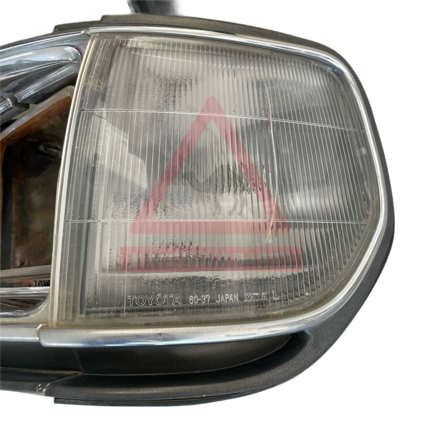 80 Series Chrome Quad Headlight Set