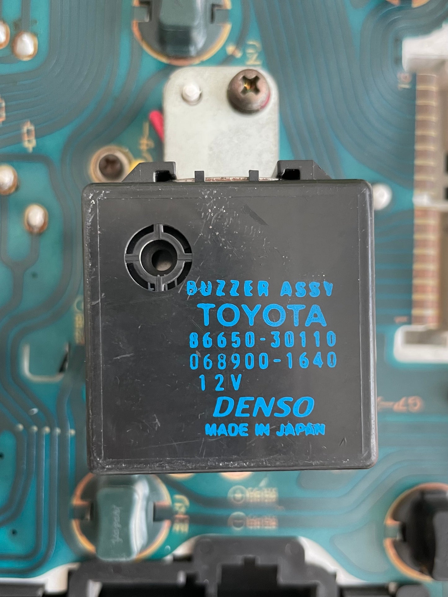 80 Series FZJ Manual Transmission Instrument Cluster