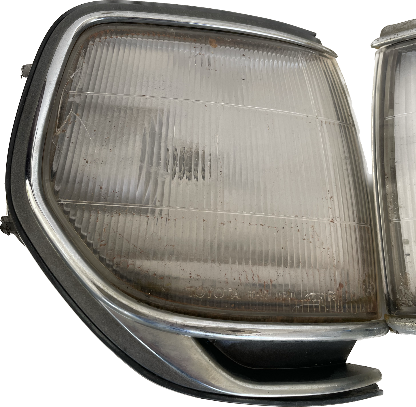 80 Series Black Quad Headlight Set