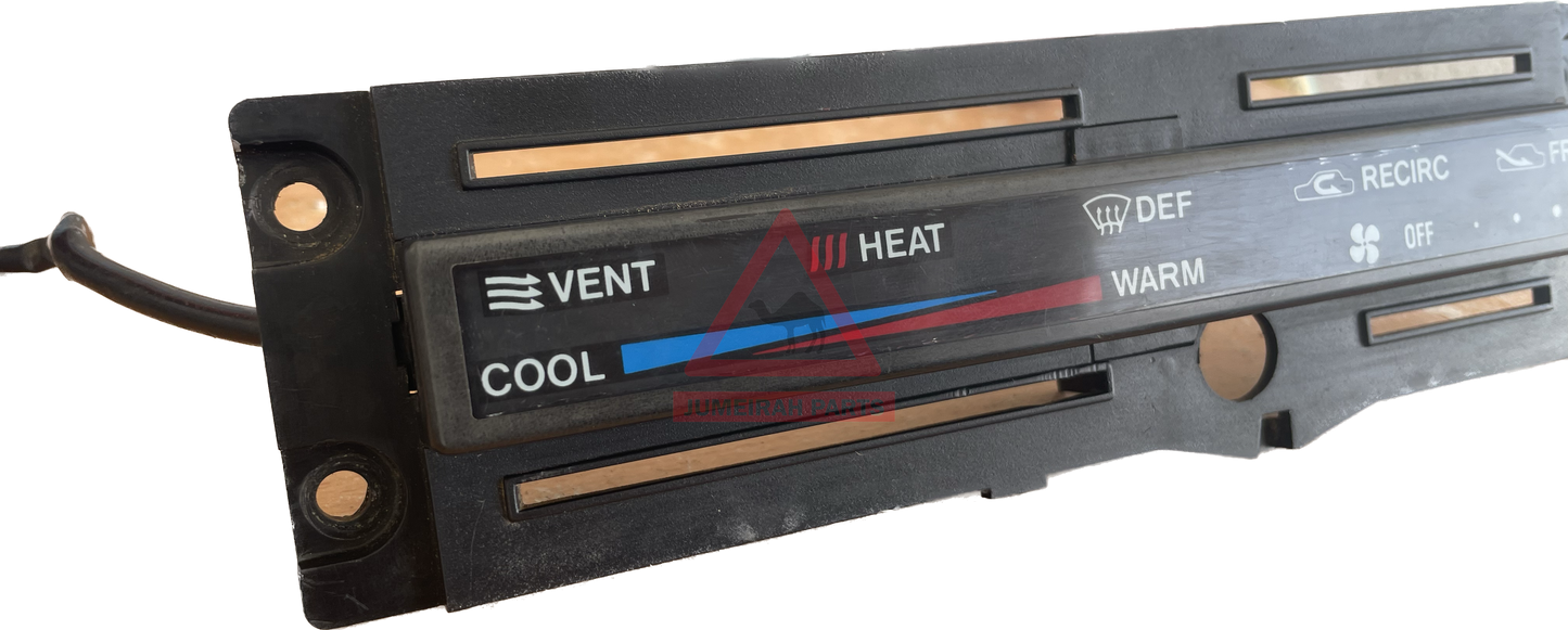60 Series RHD HVAC Panel Lens Assembly