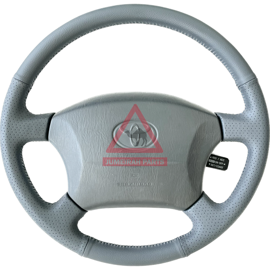 100 Series Steering Wheel Grey 1998-2002 (Refurbished)